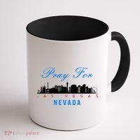 Pray For Las Vegas Nevada Coffee Mug thumb 1