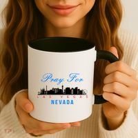 Pray For Las Vegas Nevada Coffee Mug thumb 3