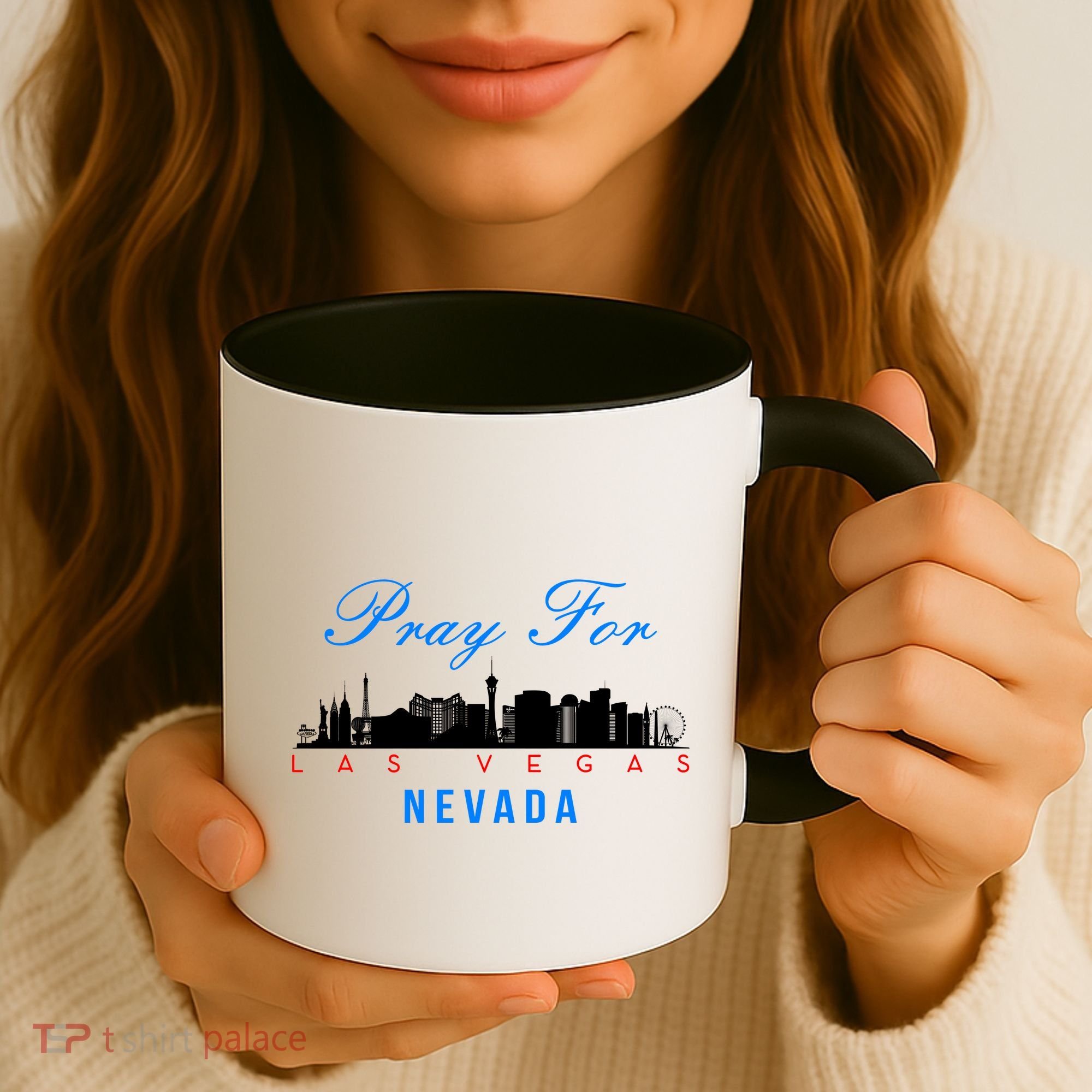 Pray For Las Vegas Nevada Coffee Mug
