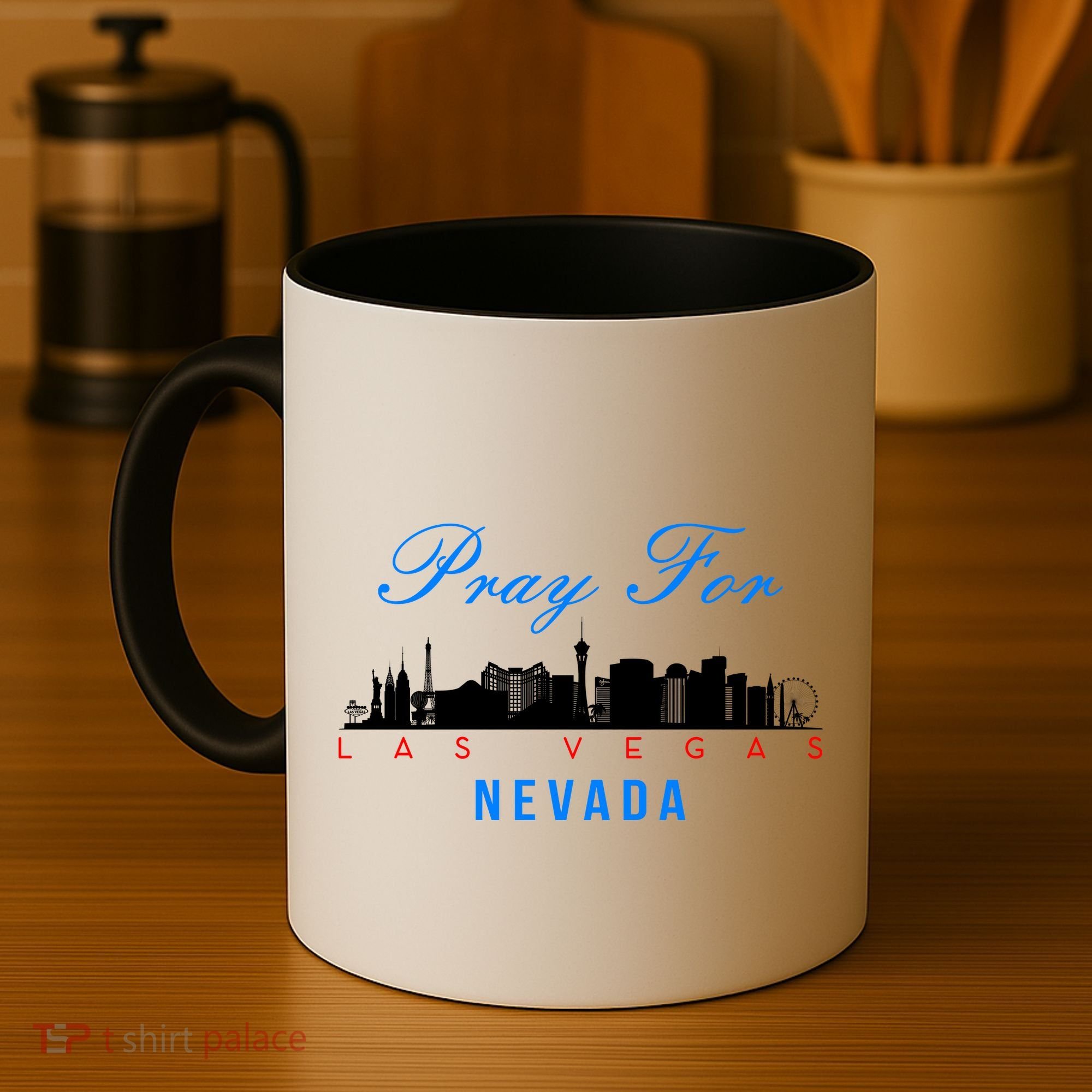Pray For Las Vegas Nevada Coffee Mug