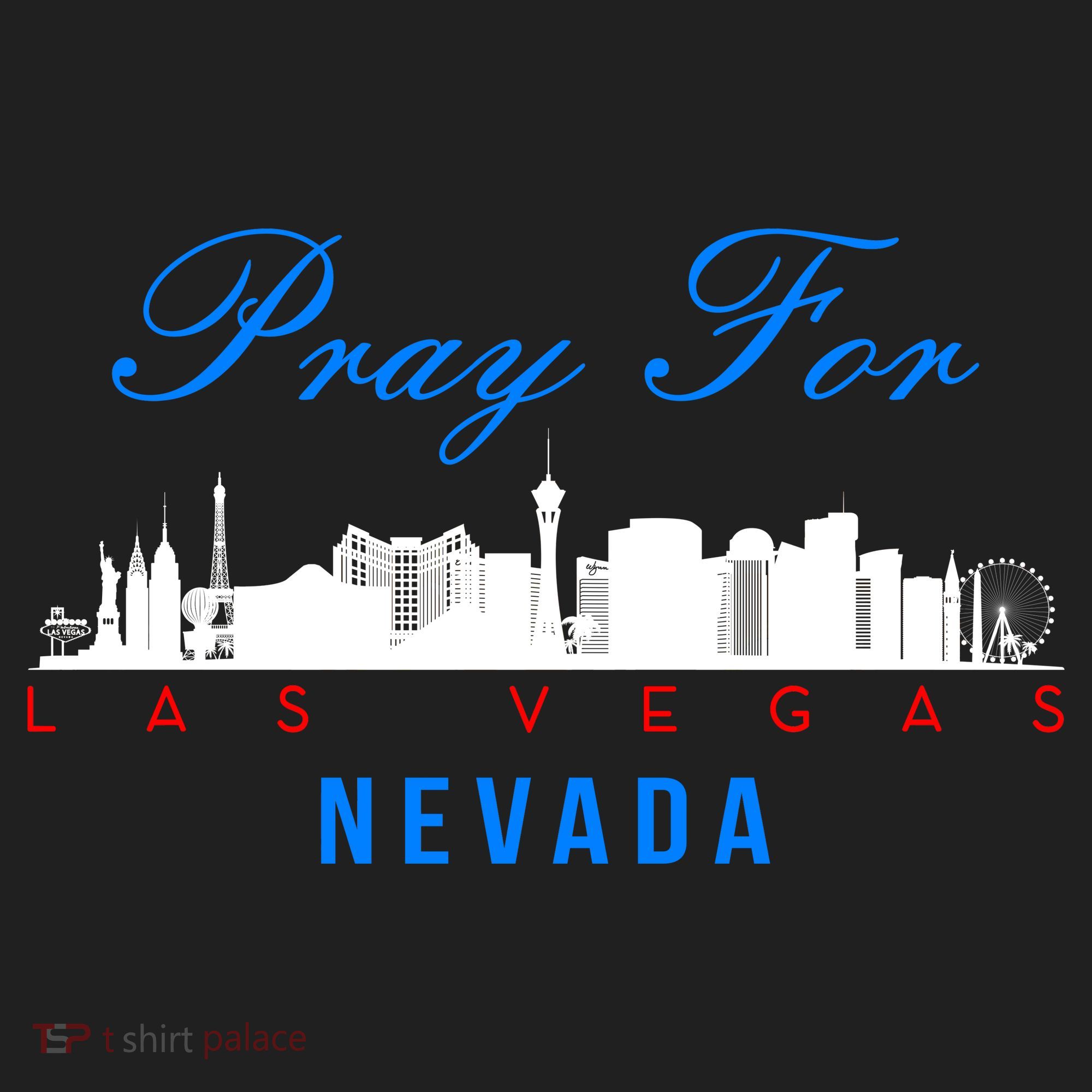 Pray For Las Vegas Nevada Tumbler