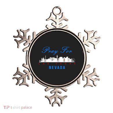 Pray For Las Vegas Nevada Ornament