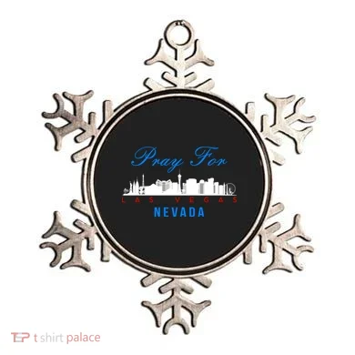 Pray For Las Vegas Nevada Ornament