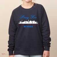 Pray For Las Vegas Nevada Women's Sweatshirt thumb 0