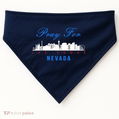 Pray For Las Vegas Nevada USA-Made Doggie Bandana