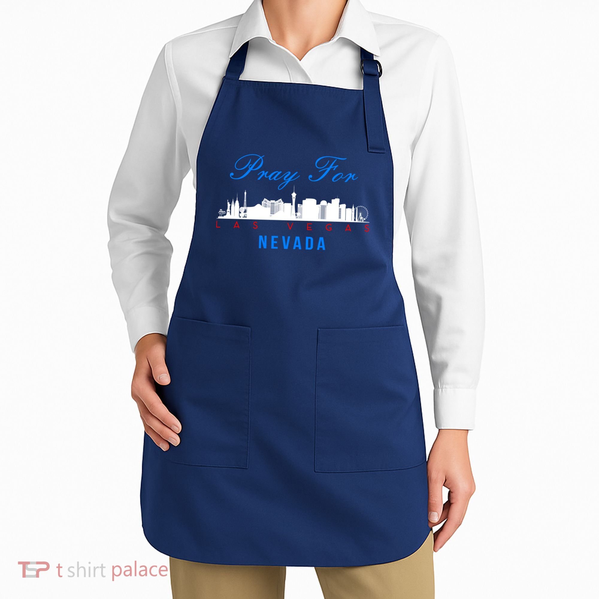 Pray For Las Vegas Nevada Apron