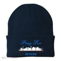 Pray For Las Vegas Nevada Beanie thumb 0