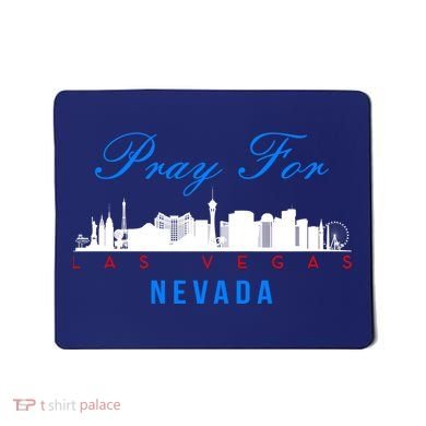 Pray For Las Vegas Nevada Mousepad