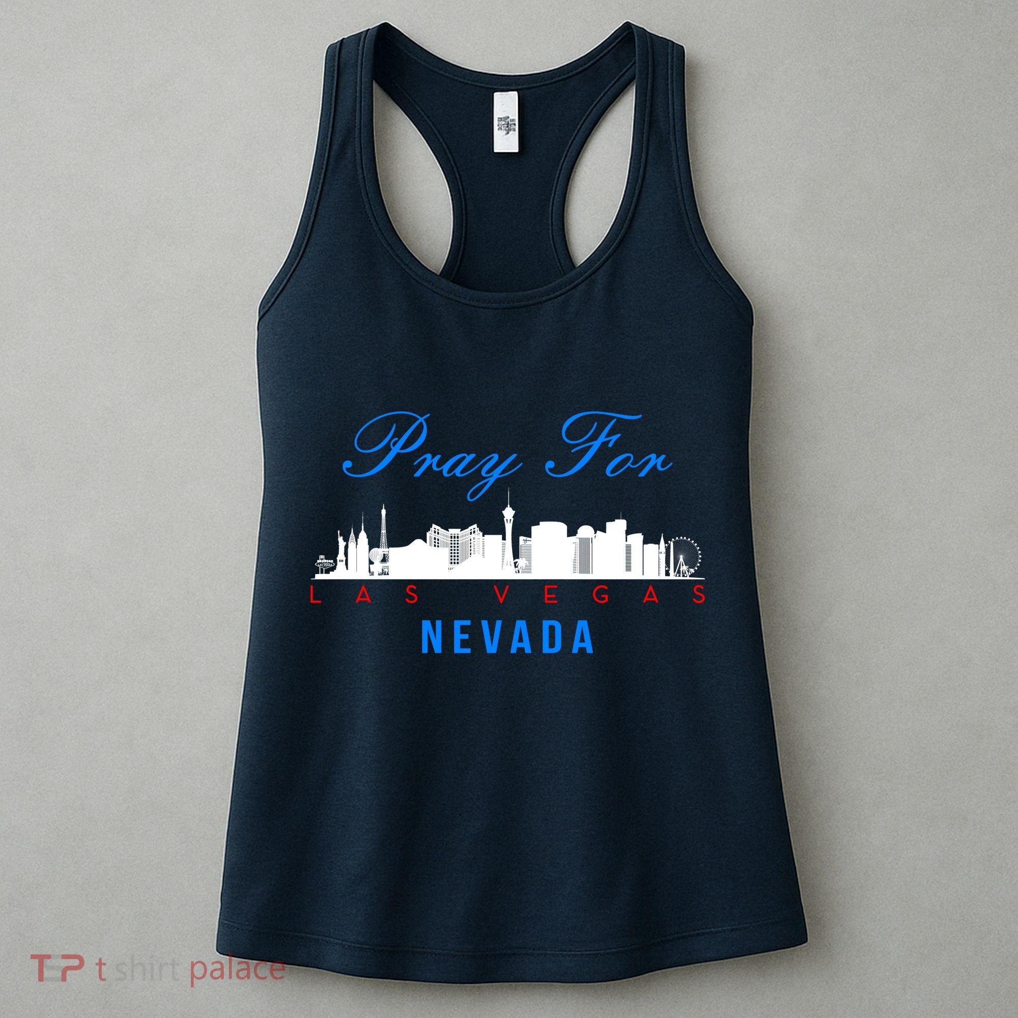 Pray For Las Vegas Nevada Women's Tank Top