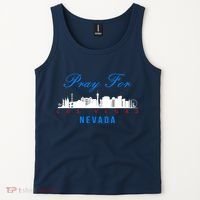 Pray For Las Vegas Nevada Tank Top thumb 2