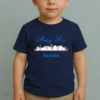 Pray For Las Vegas Nevada Toddler T-Shirt thumb 2