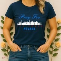 Pray For Las Vegas Nevada Women's T-Shirt thumb 2