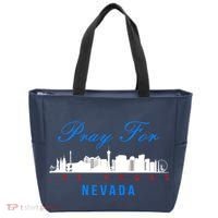 Pray For Las Vegas Nevada Tote Bag thumb 0