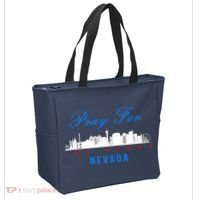 Pray For Las Vegas Nevada Tote Bag thumb 2