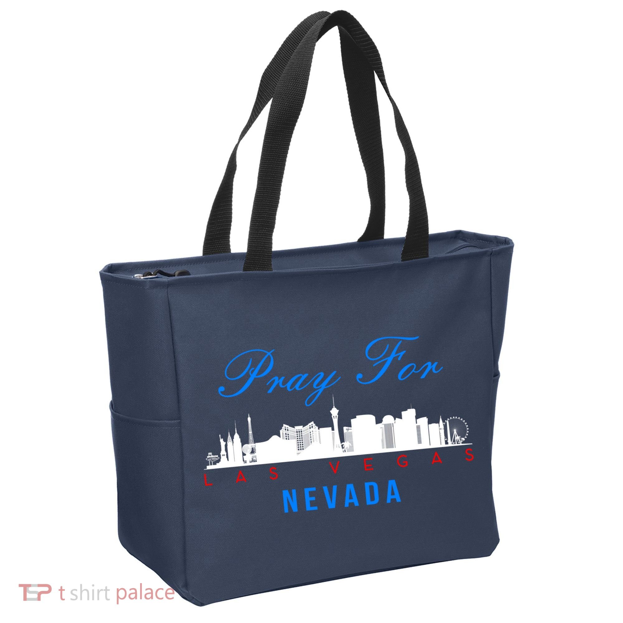 Pray For Las Vegas Nevada Tote Bag