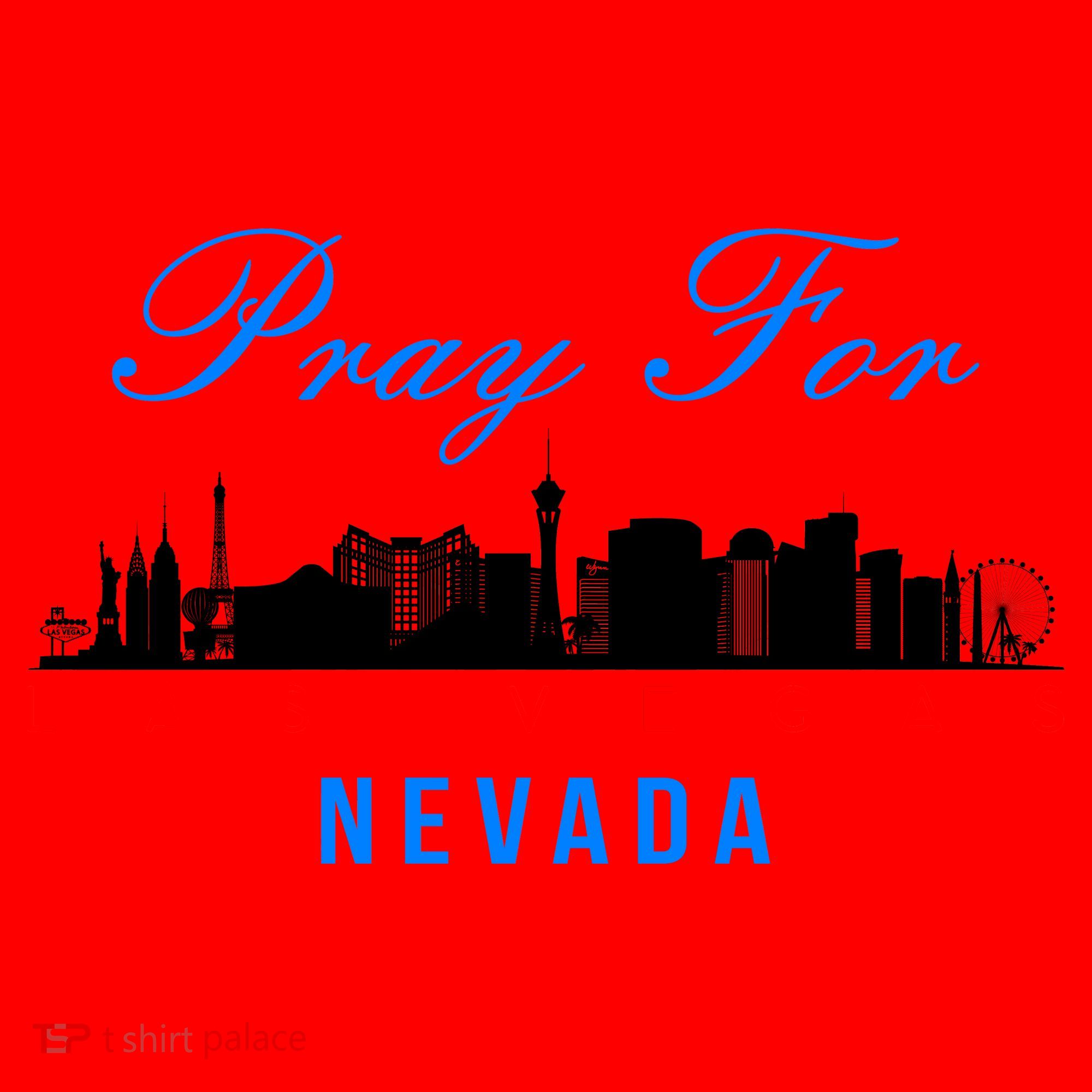 Pray For Las Vegas Nevada Santa Hat
