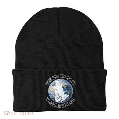 Pray For The World Together We Stand Beanie