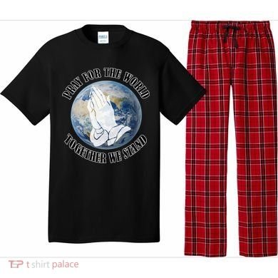 Pray For The World Together We Stand Pajama Set