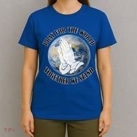 Pray For The World Together We Stand T-Shirt thumb 4
