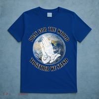 Pray For The World Together We Stand T-Shirt thumb 5