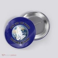 Pray For The World Together We Stand Button thumb 0