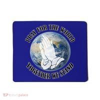 Pray For The World Together We Stand Mousepad thumb 0