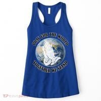 Pray For The World Together We Stand Women's Tank Top thumb 0