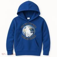 Pray For The World Together We Stand Kids Hoodie thumb 0