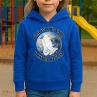 Pray For The World Together We Stand Kids Hoodie thumb 3
