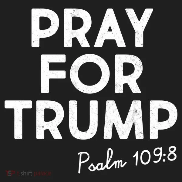 Pray For Trump Psalm 109:8 Golf Towel