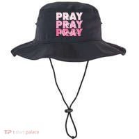Pray On It Over It Through It Bucket Hat thumb 0