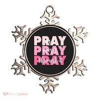 Pray On It Over It Through It Ornament thumb 0