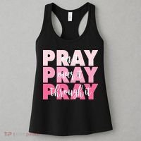 Pray On It Over It Through It Women's Tank Top thumb 3