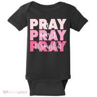 Pray On It Over It Through It Baby Bodysuit thumb 0