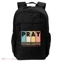 Pray Witout Ceasing 1 Thessalonians 5:17 Backpack thumb 0