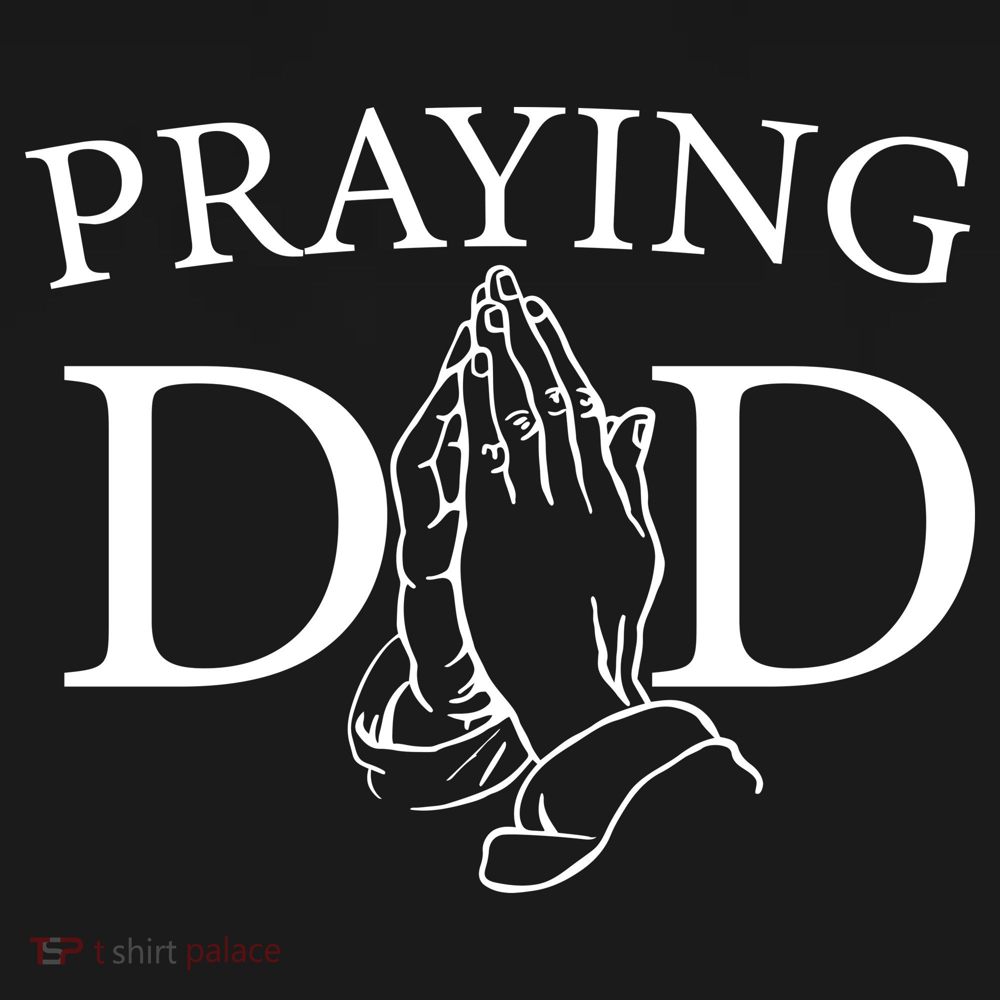 Praying Dad USA-Made Doggie Bandana