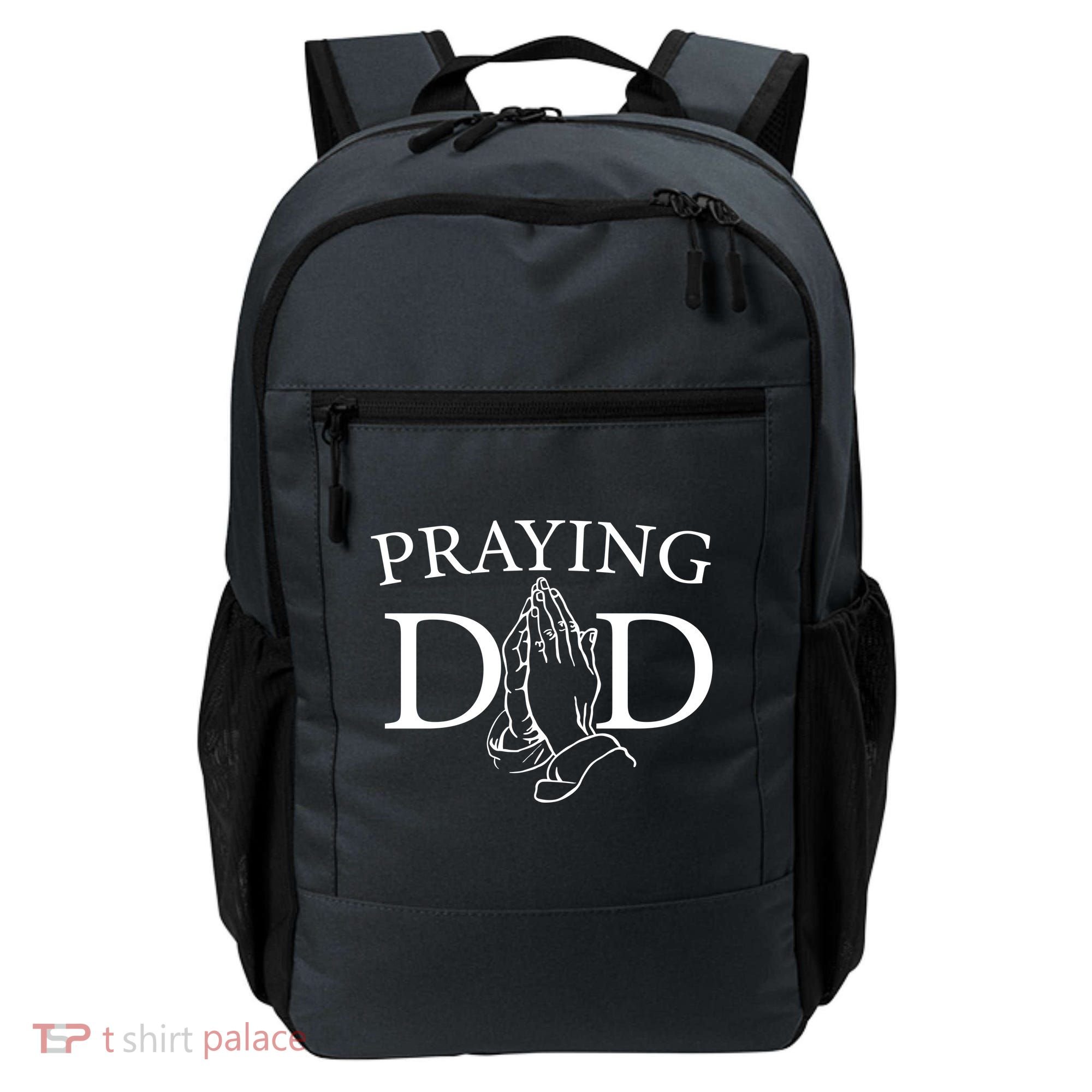 Praying Dad Backpack