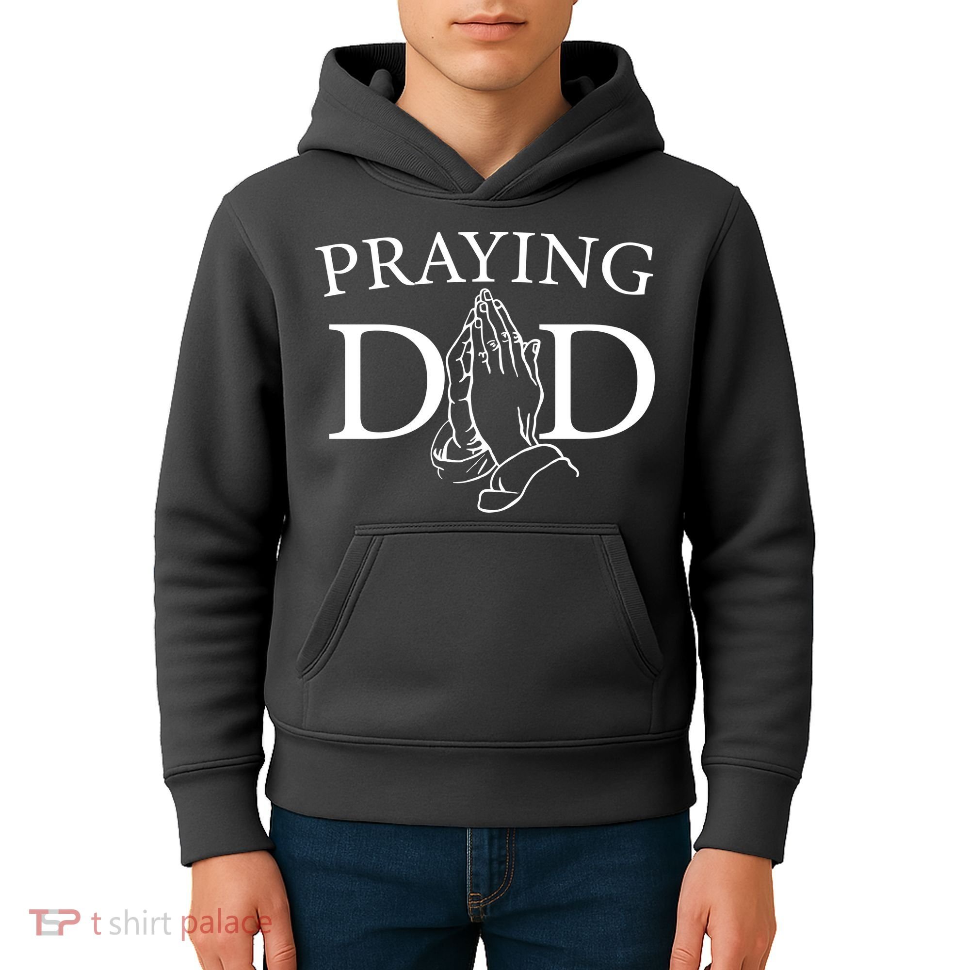 Praying Dad Kids Hoodie