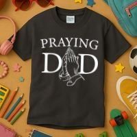 Praying Dad Kids T-Shirt thumb 3