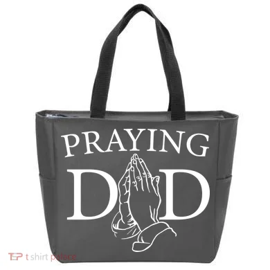 Praying Dad Tote Bag