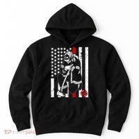 Praying Firefighter Thin Red Line Hoodie thumb 0