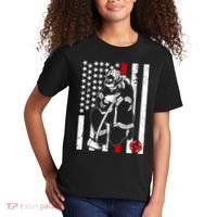 Praying Firefighter Thin Red Line Kids T-Shirt thumb 2