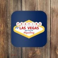 Praying For Las Vegas Nevada Vegas Strong Coaster thumb 0