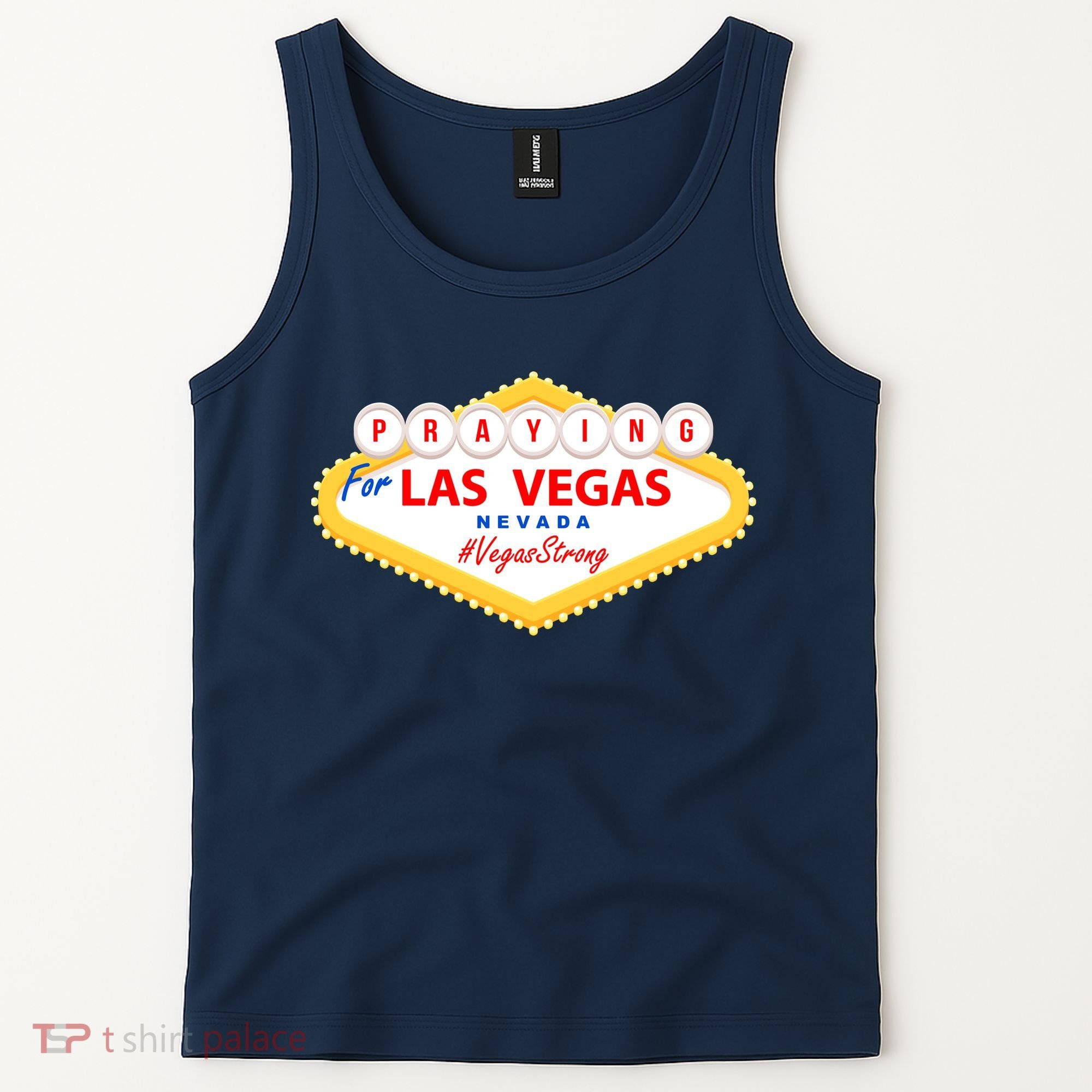 Praying For Las Vegas Nevada Vegas Strong Tank Top
