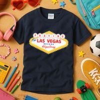 Praying For Las Vegas Nevada Vegas Strong Kids T-Shirt thumb 3