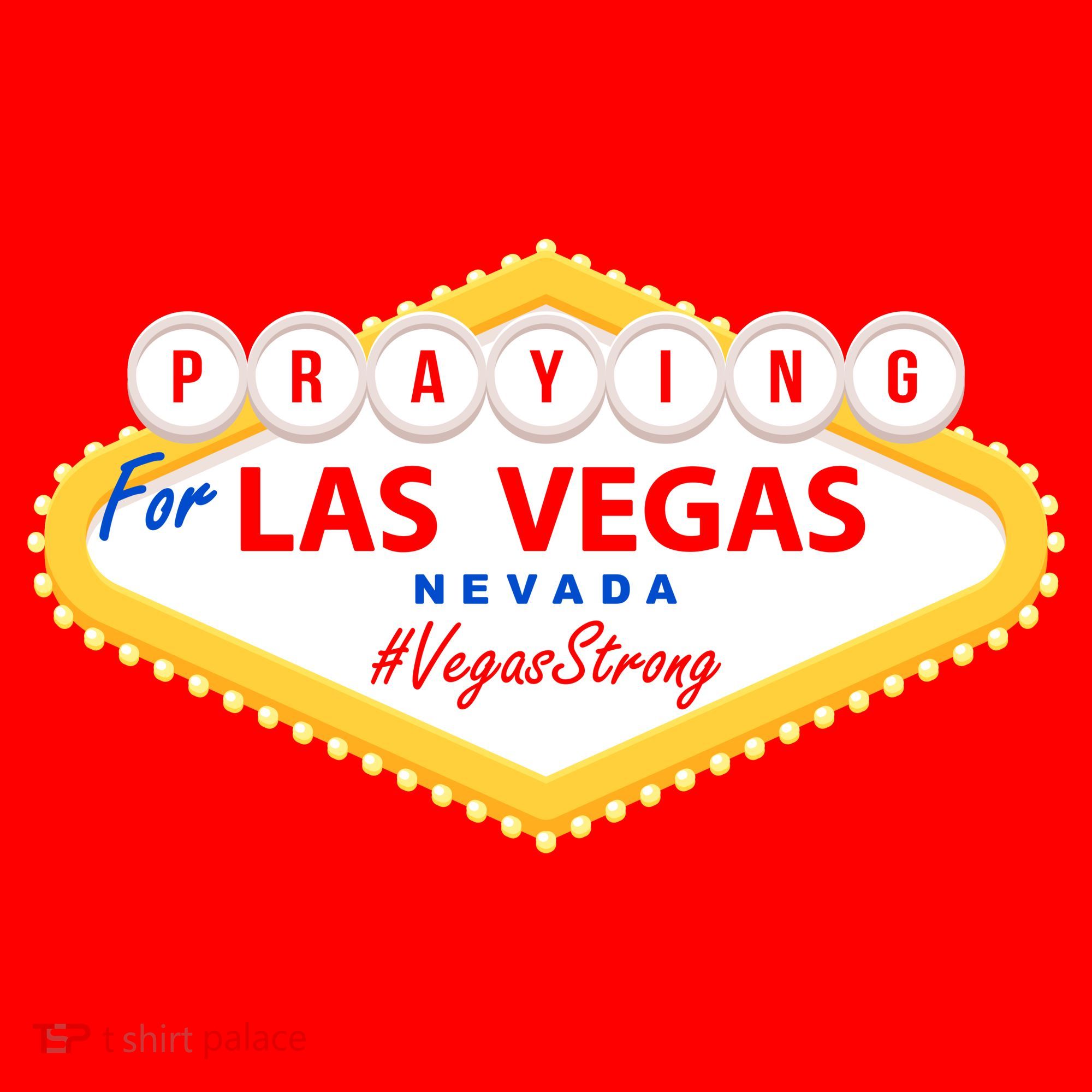 Praying For Las Vegas Nevada Vegas Strong Santa Hat