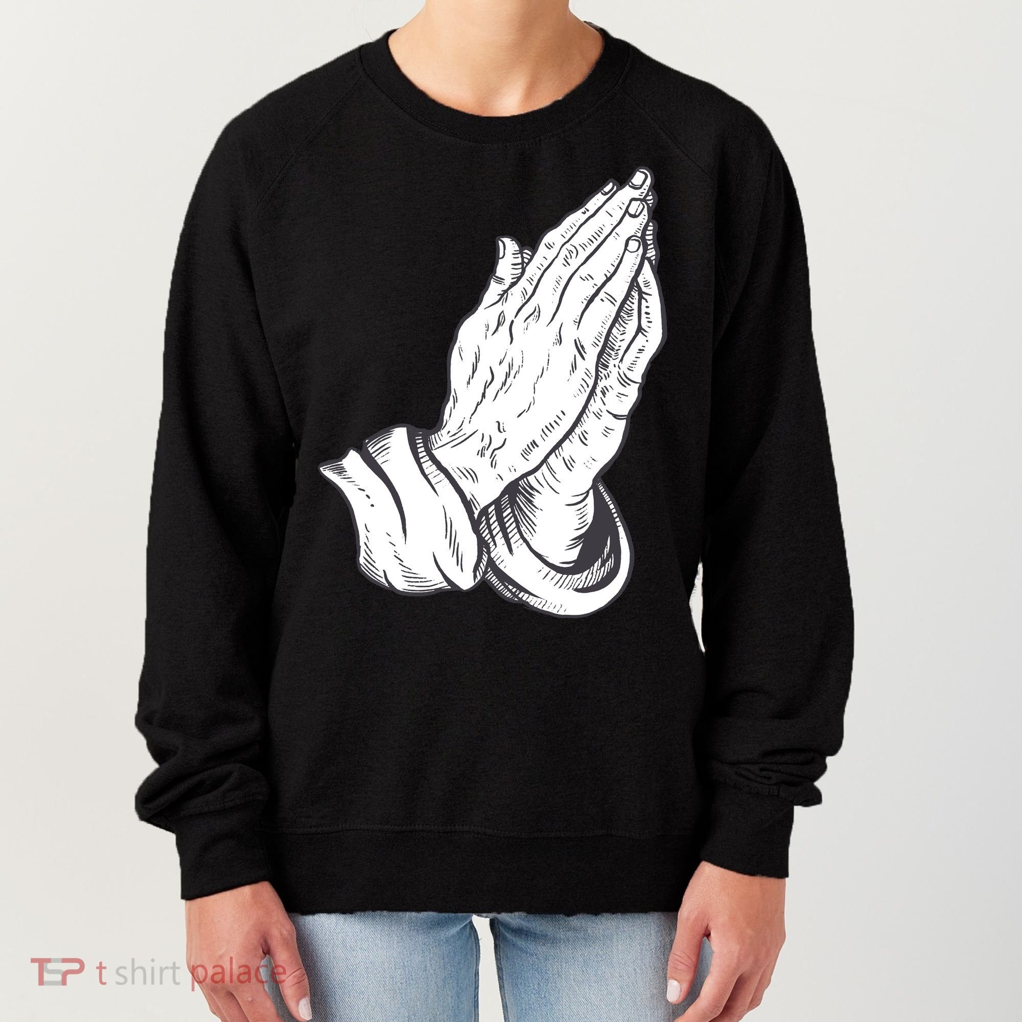 Praying Hands Women's Sweatshirt