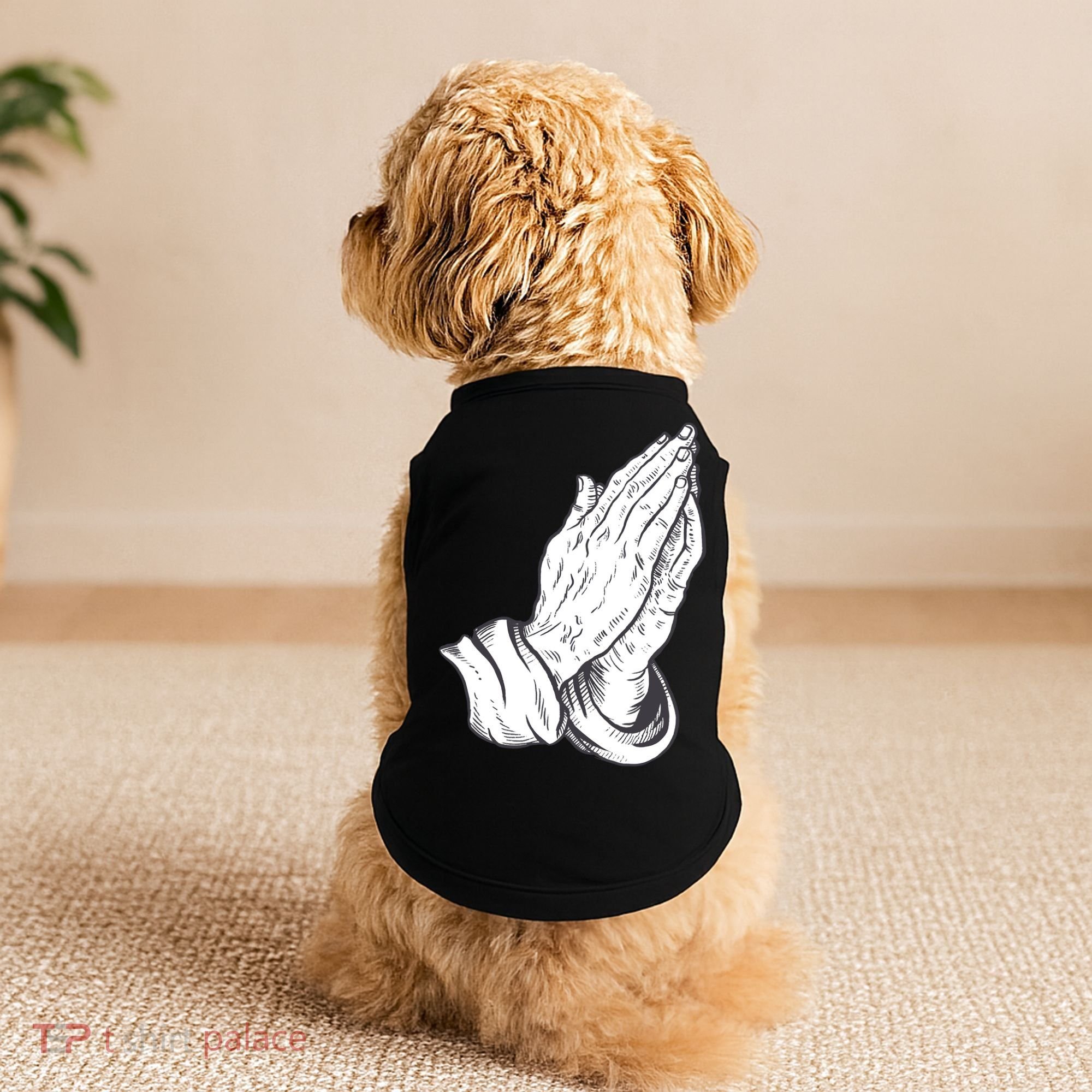 Praying Hands Doggie Tank