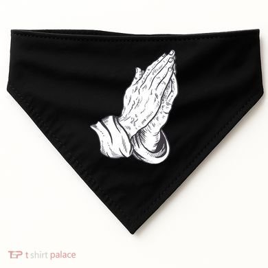 Praying Hands USA-Made Doggie Bandana