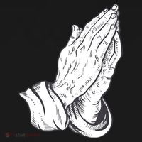Praying Hands USA-Made Doggie Bandana thumb 2